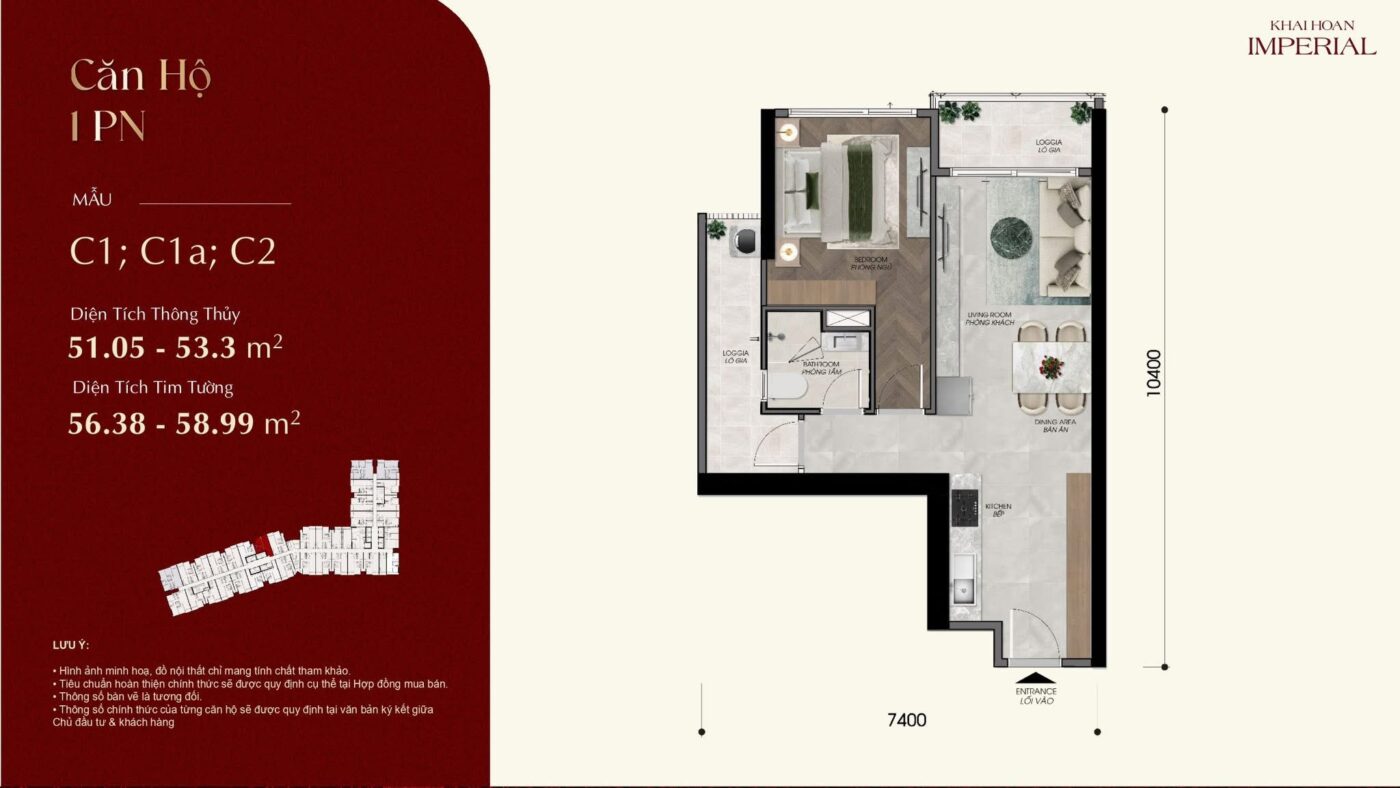 layout can ho 1pn khai hoan imperial binh duong