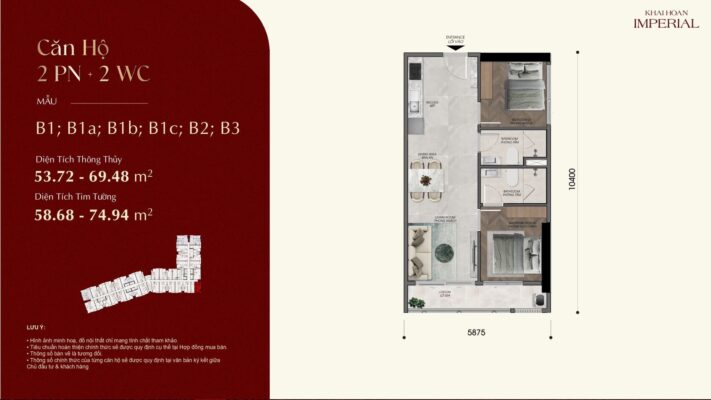 layout can ho 2pn khai hoan imperial binh duong