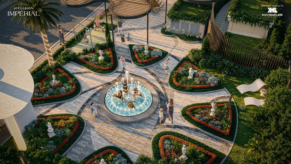 Mặt bằng Khải Hoàn Imperial: Nghệ thuật quy hoạch trên 10.542m2 3 Chủ đầu tư hào phóng nhường chỗ cho gần 30% diện tích cây xanh tự nhiên