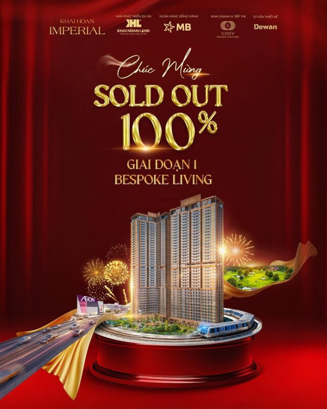 Sự kiện Khải Hoàn Imperial sold out giai đoạn 1 thu hút đông đảo nhà đầu tư