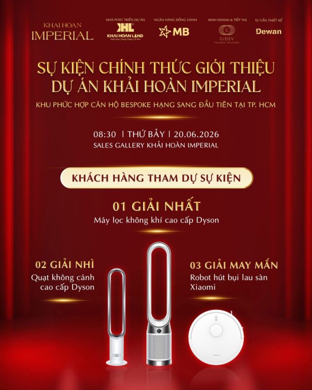 Sự kiện chính thức giới thiệu dự án Khải Hoàn Imperial với những thông tin hấp dẫn