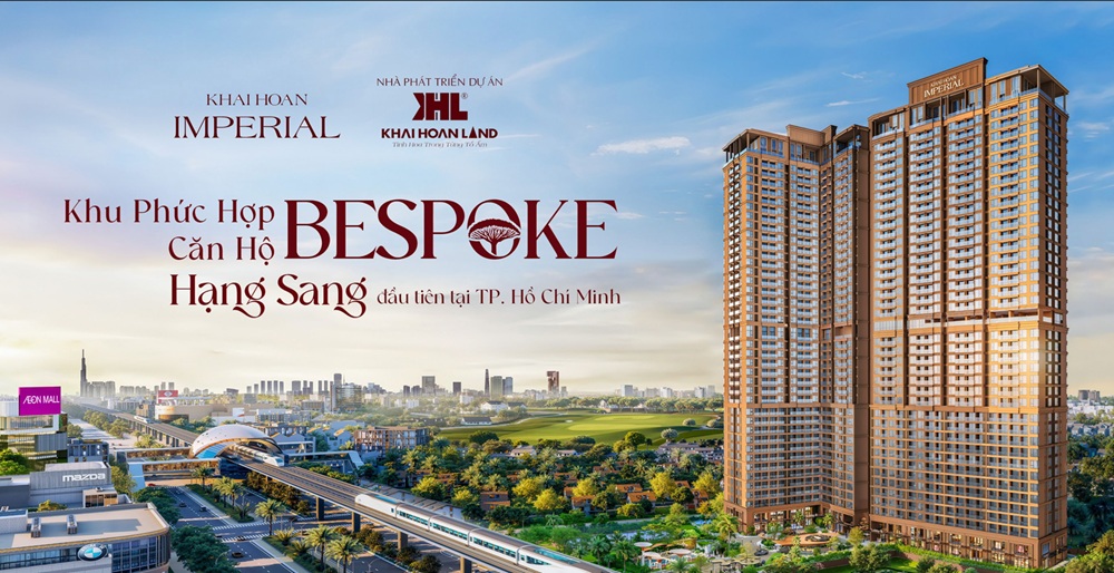 Căn hộ Bespoke Khải Hoàn Imperial: Khi không gian sống được may đo riêng cho từng chủ nhân 3 Căn hộ Bespoke Khải Hoàn Imperial là dòng sản phẩm hạng sang đầu tiên tại TP. Hồ Chí Minh ứng dụng triết lý thiết kế may đo riêng biệt