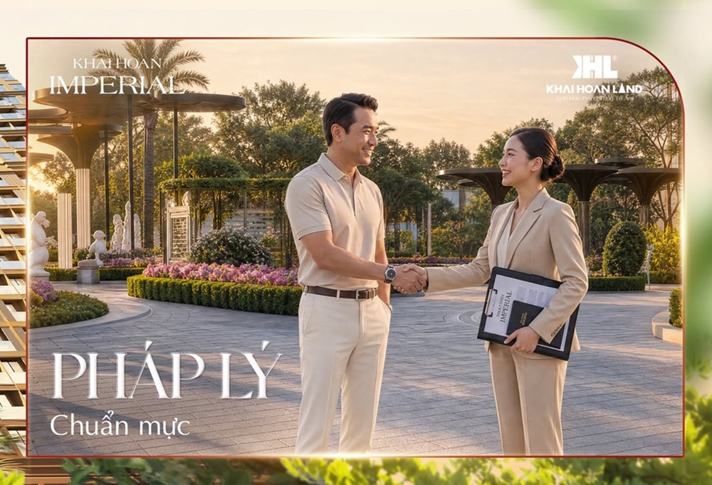 Kiềng 3 chân giá trị giúp Khải Hoàn Imperial bảo chứng niềm tin sở hữu 3 4 quyết định pháp lý nền tảng của Khải Hoàn Imperial đã có sẵn trước khi mở bán