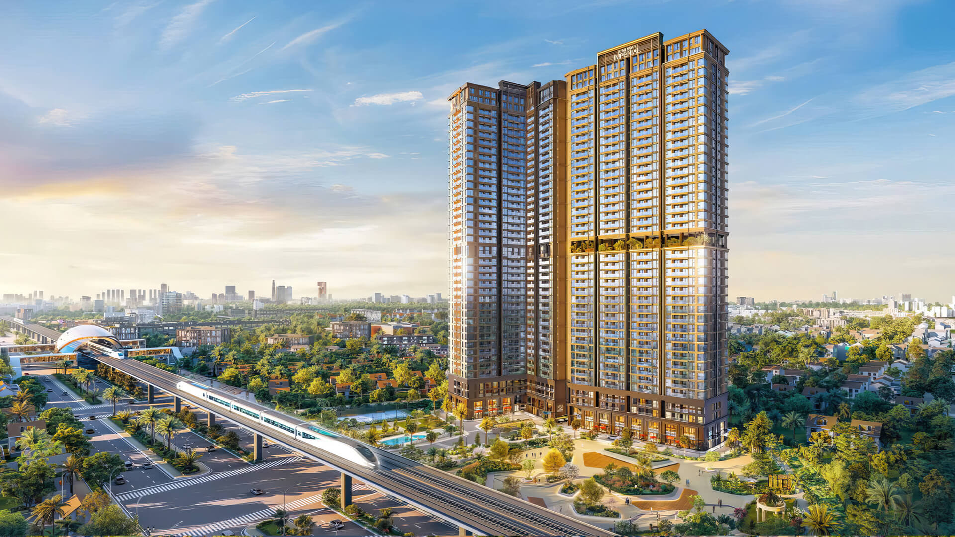 Khải Hoàn Imperial hưởng lợi từ tuyến Metro số 2 đoạn Thủ Dầu Một - Tao Đàn 