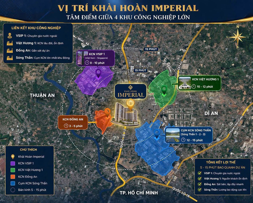 Khai Hoan Imperial va thi truong bat dong san Dong Bac TP HCM