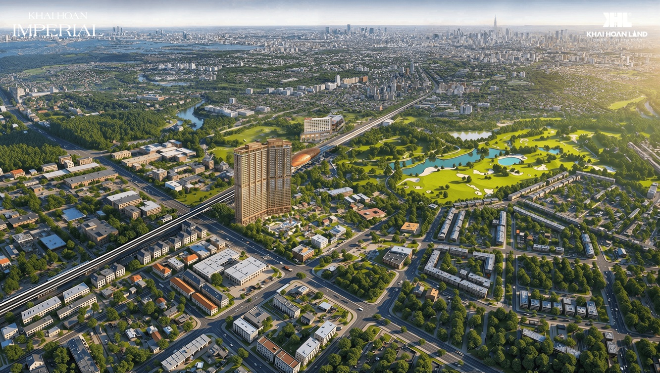 Nhiều căn hộ tại dự án sở hữu tầm nhìn Panorama hướng ra sân golf Sông Bé và sông Sài Gòn
