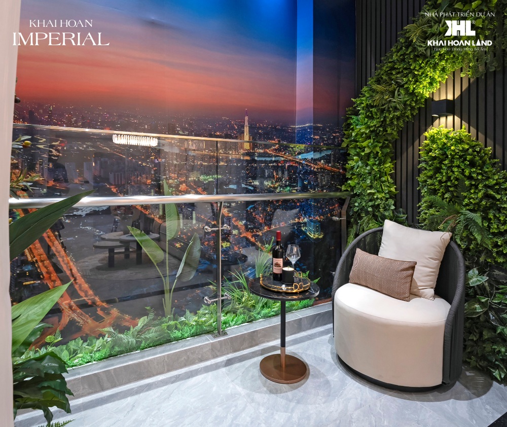 Tầm view của Khải Hoàn Imperial nhìn trọn vẹn trung tâm thành phố Hồ Chí Minh
