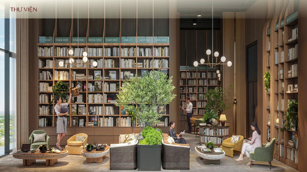 Trường học gần Khải Hoàn Imperial: Hệ sinh thái giáo dục hoàn chỉnh cho cư dân 5 Thư viện sáng tạo khơi gợi cảm hứng đọc sách và tư duy sáng tạo cho cư dân