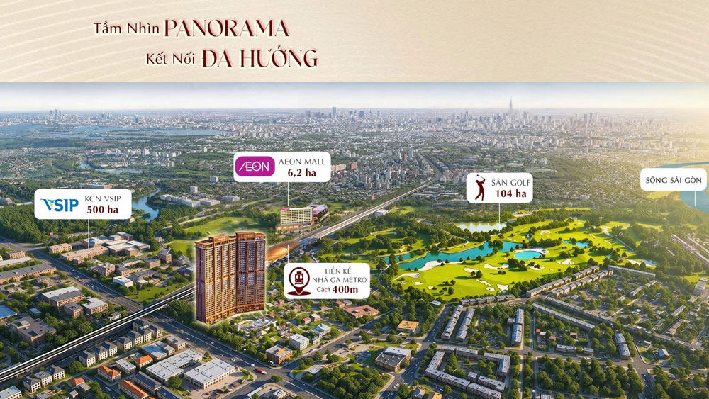 Dự án sở hữu vị trí đắc địa, có giá trị tăng trưởng lớn
