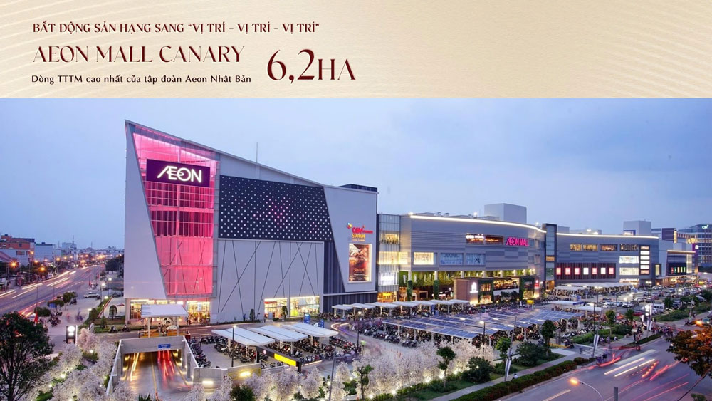 aeon mall bình dương canary