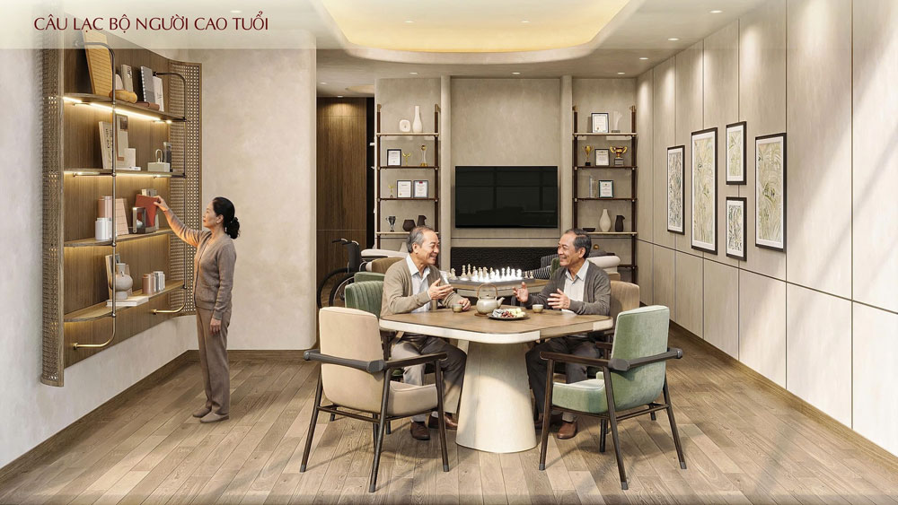 Không gian sinh hoạt cộng đồng tại Khải Hoàn Imperial đồng hành cùng nhiều thế hệ